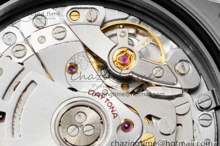 Good Copy Rolex Watches Oysterflex 116519 on 1:1 Best Edition Strap 2269 Rubber ZeroBulk SA Daytona Dial QF Meteorite 0116